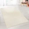 KARAT Tapis En Laine Nelson Blanc 69 66 X 50 Cm - Blanc