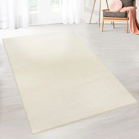 KARAT Tapis En Laine Nelson Blanc 69 66 X 50 Cm - Blanc 1 KARAT Tapis En Laine Nelson Blanc 69 66 X 50 Cm - Blanc