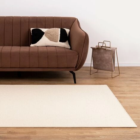 KARAT Tapis En Laine Nelson Blanc 69 66 X 50 Cm - Blanc 5 KARAT Tapis En Laine Nelson Blanc 69 66 X 50 Cm - Blanc – Image 5