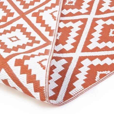 IDMARKET Tapis Extérieur BAHAMAS Terracotta 180 X 280 CM 4 IDMARKET Tapis Extérieur BAHAMAS Terracotta 180 X 280 CM – Image 4