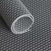 GARDENYA PLASTIK Tapis Quadrillé Ultra Grip Avec Structure En Diamant 120 Cm - Par Mètre Linéaire - Gris