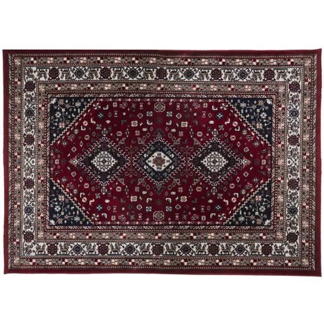 Atmosphera - Tapis Décoratif Façon Persan Rouge Grenat 160 X 230 Cm - Rouge Grenat 1 Atmosphera - Tapis Décoratif Façon Persan Rouge Grenat 160 X 230 Cm - Rouge Grenat