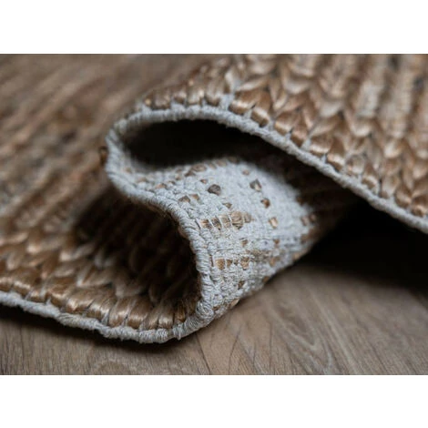 Tapis BOBOCHIC - Tapis En Jute SLOAN Uni 150x230 Beige 4 Tapis BOBOCHIC - Tapis En Jute SLOAN Uni 150x230 Beige – Image 4