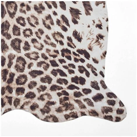 Tapis BOBOCHIC - Tapis Poils Courts TIGER Motif Animalier 130x155 Beige - Beige 5 Tapis BOBOCHIC - Tapis Poils Courts TIGER Motif Animalier 130x155 Beige - Beige – Image 5