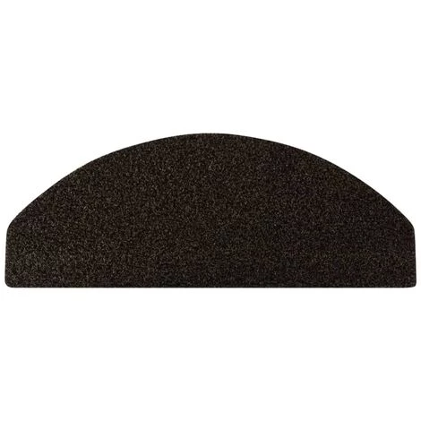 VidaXL Tapis D'escalier D'extérieur Antidérapants 5 Pcs 65x28cm Marron - Brun 4 VidaXL Tapis D'escalier D'extérieur Antidérapants 5 Pcs 65x28cm Marron - Brun – Image 4