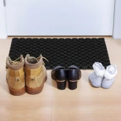 Relaxdays Paillasson Caoutchouc, 40x60, Antidérapant, Résistant, Caillebotis Extérieur, Tapis D’entrée, Picots, Noir 7 Relaxdays Paillasson Caoutchouc, 40x60, Antidérapant, Résistant, Caillebotis Extérieur, Tapis D’entrée, Picots, Noir -Tapis et paillasson Soldes 48843941 3