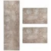 KARAT Bordure De Lit Flokati Élite Beige Clair 1205 Ensemble 1 1 Patin 67 X250 Cm + 2 Ponts 67 X 140 Cm - Beige Clair