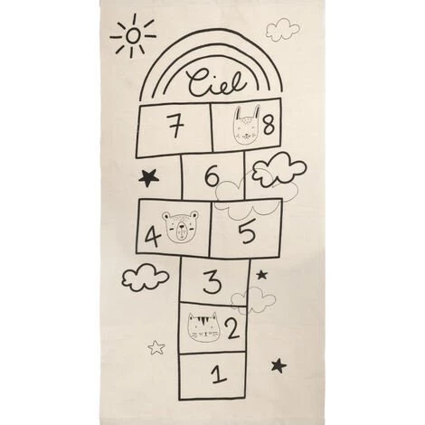 Tapis Marelle Mixte 80 X 150 Cm Atmosphera For Kids - Multicolore 1 Tapis Marelle Mixte 80 X 150 Cm Atmosphera For Kids - Multicolore