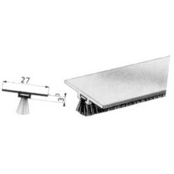 ELLEN Porte DBS Joint Inférieur Nr.0307091 Aluminium 100cm