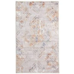 Tapis BOBOCHIC - Tapis Poil Court Rectangulaire ANTA Motif Berbère 80x150 Beige - Beige