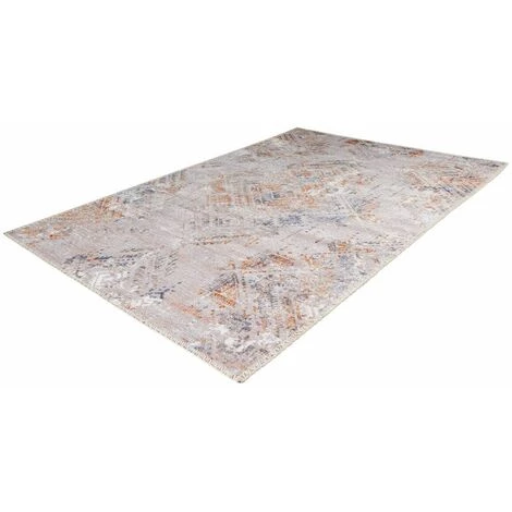 Tapis BOBOCHIC - Tapis Poil Court Rectangulaire ANTA Motif Berbère 80x150 Beige - Beige 4 Tapis BOBOCHIC - Tapis Poil Court Rectangulaire ANTA Motif Berbère 80x150 Beige - Beige – Image 4