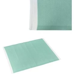 LOLAHOME Tapis De Jardin Andros En Polypropylène Couloir Vert 90x150 Cm