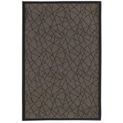 LOLAHOME Tapis D'extérieur En Vinyle, Pvc Marron Contemporain 60x90 Cm