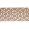 BELIANI Tapis En Tissu Beige 150x80cm - Beige