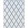 AVRIL PARIS Tapis D'extérieur En Plastique Tressé - 120x160cm - Gris - Réversible - 100% Polypropylène - 400gr / M2 - TUNIS - Gris