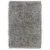 LOLAHOME Tapis Moderne En Microfibre à Poils Longs Gris 80x50 Cm