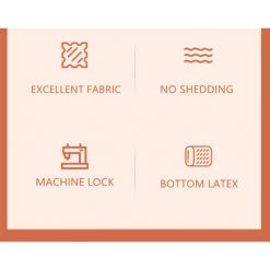 KARTOKNER Tapis Rond En Laine De Soie De Couleur Unie, Tapis De Sol En Peluche Fraîche Pour Chambre à Coucher, Couverture De Chevet Et Tapis De Salon (Blanche) -Tapis et paillasson Soldes 49992549 3