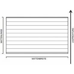 SKY Aluflex JR Caoutchouc Coupé Sur Mesure Tapis Haute Performance Noir, 60 X 50 Cm - Anthracite/Noir -Tapis et paillasson Soldes 50016853 3