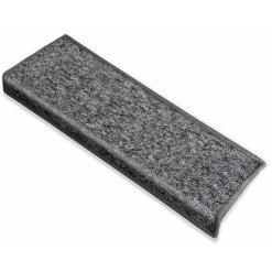 KARAT Tapis D'escalier Turbo Gris Rectangulaire - Gris