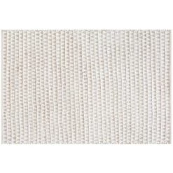 BELIANI Tapis En Tissu Beige 230x160cm - Beige