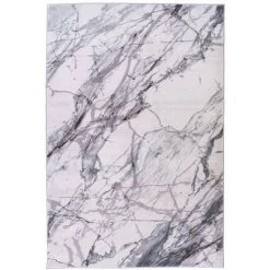 SIGNATURE - Tapis Marbre Brut Gris 080 X 150 Cm