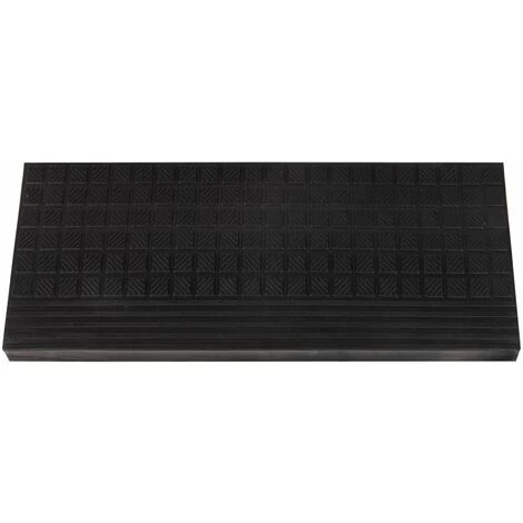 KARAT Tapis D'escalier En Caoutchouc Pour L'extérieur Diamond 25x65 Cm 1 Pièce - Noir 3 KARAT Tapis D'escalier En Caoutchouc Pour L'extérieur Diamond 25x65 Cm 1 Pièce - Noir – Image 3