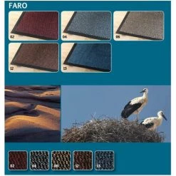 Tapis Faro Bleu 13 40x60 - MERCURY