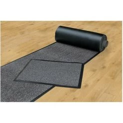 Tapis Faro Anthra Noir Rlx 25x0m90 - MERCURY