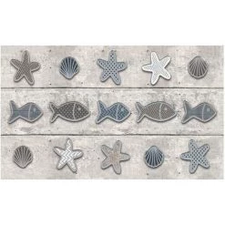 Tapis Velvet Shelves 45x150 - MERCURY