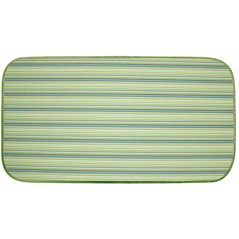 AUTRES Tapis Antidérapant Madras 50x75cm Vert Accrochable - GEMITEX 1 AUTRES Tapis Antidérapant Madras 50x75cm Vert Accrochable - GEMITEX