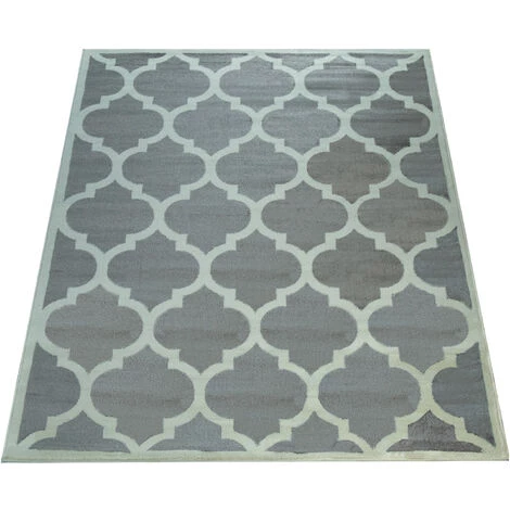 Paco Home Tapis De Créateur Salon Tapis Tissé À Plat Moderne Tendance Tapis Gris Blanc 60x100 Cm 2 Paco Home Tapis De Créateur Salon Tapis Tissé À Plat Moderne Tendance Tapis Gris Blanc 60x100 Cm – Image 2