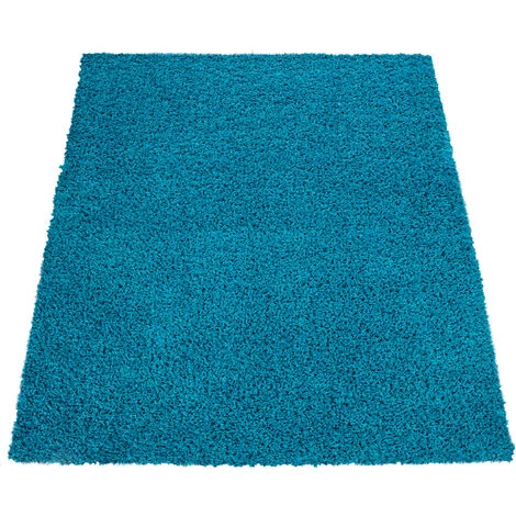 Paco Home Tapis Poils Hauts Et Longs Shaggy Sky Uni En Turquoise 40x60 Cm 5 Paco Home Tapis Poils Hauts Et Longs Shaggy Sky Uni En Turquoise 40x60 Cm – Image 5