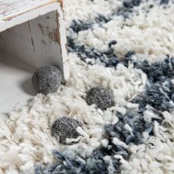 Paco Home Shaggy Tapis Salon Poils Longs Moderne Motif À Carreaux Losanges Crème Bleu 80x150 Cm 6 Paco Home Shaggy Tapis Salon Poils Longs Moderne Motif À Carreaux Losanges Crème Bleu 80x150 Cm -Tapis et paillasson Soldes 50623173 3