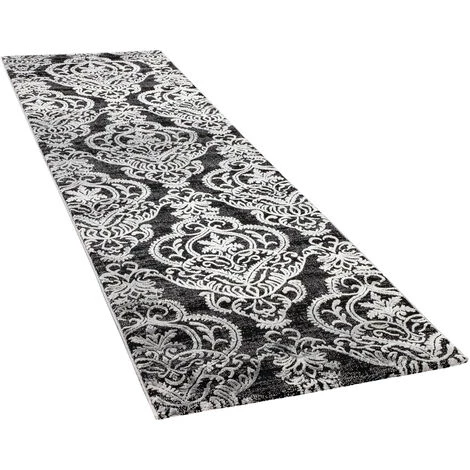 Paco Home Tapis Créateur Moderne Motif Oriental 3D Tapis De Salon Anthracite Gris Blanc 120x170 Cm 5 Paco Home Tapis Créateur Moderne Motif Oriental 3D Tapis De Salon Anthracite Gris Blanc 120x170 Cm – Image 5