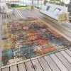 Paco Home Tapis Intérieur Extérieur Moderne Design Nomade Terrasse Résistant Coloré 160x220 Cm