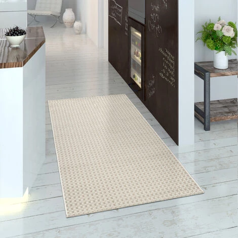 Paco Home Tapis Intérieur & Extérieur Tissage À Plat Aspect Sisal Look Naturel Uni Blanc 200x290 Cm 2 Paco Home Tapis Intérieur & Extérieur Tissage À Plat Aspect Sisal Look Naturel Uni Blanc 200x290 Cm – Image 2