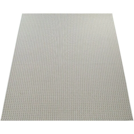 Paco Home Tapis Intérieur & Extérieur Tissage À Plat Aspect Sisal Look Naturel Uni Blanc 200x290 Cm 5 Paco Home Tapis Intérieur & Extérieur Tissage À Plat Aspect Sisal Look Naturel Uni Blanc 200x290 Cm – Image 5