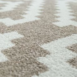 Paco Home Tapis À Poils Ras Salon Moderne 3D Géométrique Motif Losanges En Beige 70x140 Cm 7 Paco Home Tapis À Poils Ras Salon Moderne 3D Géométrique Motif Losanges En Beige 70x140 Cm -Tapis et paillasson Soldes 50623378 3