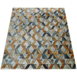 Paco Home Tapis Poils Ras Salon Aspect Usé Abstrait Moderne Style Industriel Coloré 60x100 Cm 8 Paco Home Tapis Poils Ras Salon Aspect Usé Abstrait Moderne Style Industriel Coloré 60x100 Cm -Tapis et paillasson Soldes 50623410 4