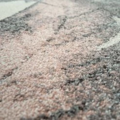 Paco Home Tapis De Salon À Poils Ras Moderne Couleurs Pastel Botanique Design Palmiers En Vert 60x100 Cm -Tapis et paillasson Soldes 50623433 3