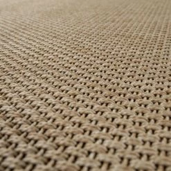 Paco Home Tapis Intérieur & Extérieur Tissage À Plat Aspect Sisal Look Naturel Uni Beige 80x150 Cm -Tapis et paillasson Soldes 50623493 5