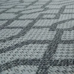 Paco Home Tapis Moderne Tissage À Plat Motif Tissé Motif Géométrique Look Scandinave En Gris 60x100 Cm -Tapis et paillasson Soldes 50623525 3