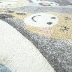 Paco Home Tapis Chambre Enfant Adorable Montgolfière Nuages Joyeux Animaux Pastel En Crème 80x150 Cm 9 Paco Home Tapis Chambre Enfant Adorable Montgolfière Nuages Joyeux Animaux Pastel En Crème 80x150 Cm -Tapis et paillasson Soldes 50623615 5