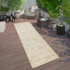Paco Home Tapis Extérieur Balcon Terrasse Terrasse Jaune Diamants Motif Skandi Design Robuste Doux Et Doux 160x220 Cm 7 Paco Home Tapis Extérieur Balcon Terrasse Terrasse Jaune Diamants Motif Skandi Design Robuste Doux Et Doux 160x220 Cm -Tapis et paillasson Soldes 50623724 3