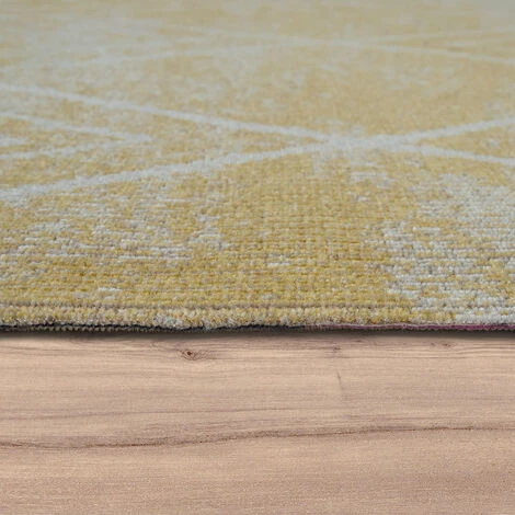 Paco Home Tapis Extérieur Balcon Terrasse Terrasse Jaune Diamants Motif Skandi Design Robuste Doux Et Doux 160x220 Cm 4 Paco Home Tapis Extérieur Balcon Terrasse Terrasse Jaune Diamants Motif Skandi Design Robuste Doux Et Doux 160x220 Cm – Image 4