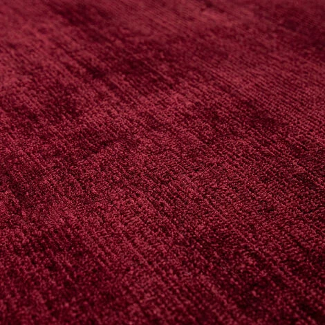 Paco Home Tapis De Salon, Poils Ras Travail Artisanal Viscose, Rouge Uni 80x150 Cm 3 Paco Home Tapis De Salon, Poils Ras Travail Artisanal Viscose, Rouge Uni 80x150 Cm – Image 3