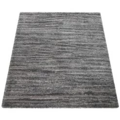 Paco Home Tapis Poils Longs, Shaggy De Créateur Pour Salon Avec Design Chiné, Gris 60x100 Cm -Tapis et paillasson Soldes 50623746 4