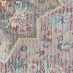 Paco Home Tapis Intérieur & Extérieur, Poils Ras Pour Balcon Terrasse, Motif Oriental Rose 80x150 Cm -Tapis et paillasson Soldes 50623967 3