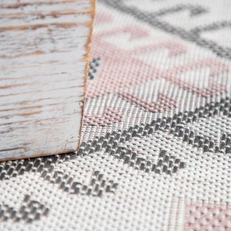 Paco Home Tapis Intérieur & Extérieur, Pour Balcon Et Terrasse, Avec Design Oriental, Rose 80x150 Cm 3 Paco Home Tapis Intérieur & Extérieur, Pour Balcon Et Terrasse, Avec Design Oriental, Rose 80x150 Cm – Image 3