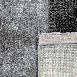 Paco Home Tapis De Salon Poils Ras Effet 3D Motif Diamant Carreaux Moderne Gris Turquoise 120x170 Cm -Tapis et paillasson Soldes 50624308 5